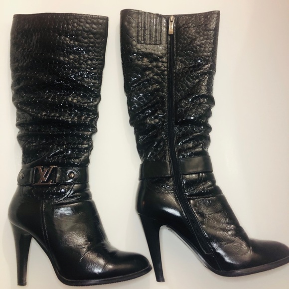 Winter heel boots. Size 7( good fit 7,5 too). - Picture 11 of 17